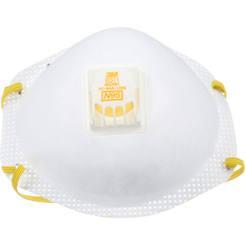 8511 Particulate Respirators, N95, NIOSH Certified St. Lawrence Industrial & Safety Supply