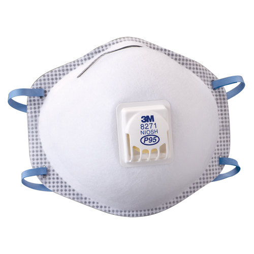 8271 Particulate Respirators, P95, NIOSH Certified St. Lawrence Industrial & Safety Supply