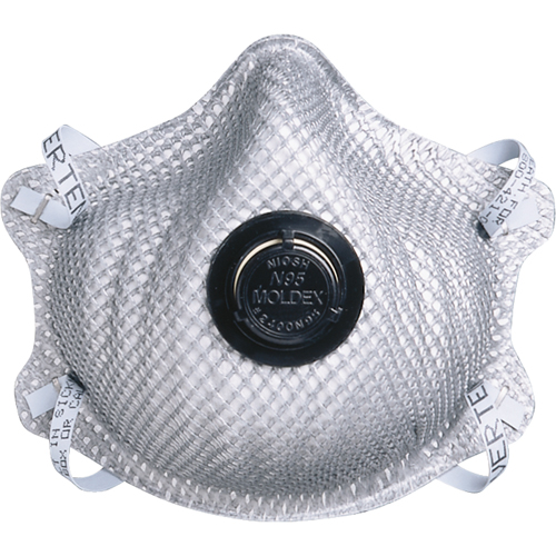 Respirateurs contre les particules 2400, N95, Certifi&eacute; NIOSH, Grand/Moyen St. Lawrence Industrial & Safety Supply