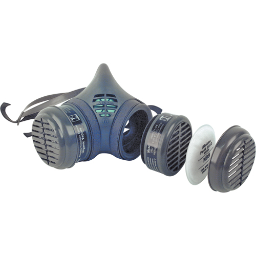 8000 Series Assembled Respirator, Elastomer/Thermoplastic, Medium St. Lawrence Industrial & Safety Supply