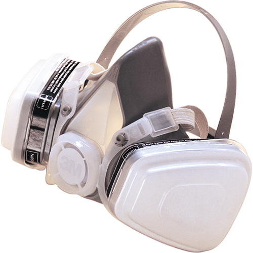 Respirateur jetable &agrave; demi-masque P95 peinture &agrave; pulv&eacute;riser/pesticides, &eacute;lastom&egrave;re/Thermoplastique, Moyen St. Lawrence Industrial & Safety Supply