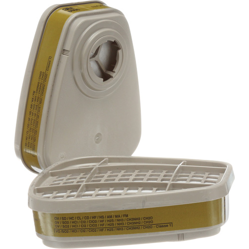 Cartouches pour respirateur s&eacute;rie 6000, Cartouche gaz/vapeur, Gaz multiples/Vapeurs St. Lawrence Industrial & Safety Supply