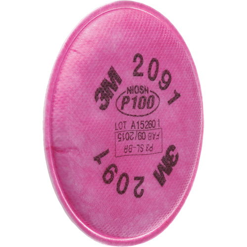 Pr&eacute;filtres pour respirateurs s&eacute;rie 2000, Filtre contre les particules, Filtre P100 St. Lawrence Industrial & Safety Supply