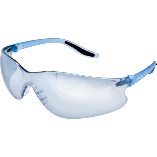 Z500 Series Safety Glasses, Blue/Indoor/Outdoor Mirror Lens, Anti-Scratch, ANSI Z87+/Meets/Exceeds CSA Z94.3 St. Lawrence Industrial & Safety Supply