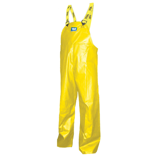Pantalons &agrave; bavette Journeyman, Petit, Polyester/PVC, Jaune St. Lawrence Industrial & Safety Supply