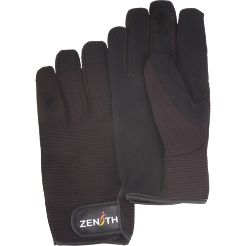 Gants pour m&eacute;canicien ZM100, Paume Synth&eacute;tique, Taille Moyen St. Lawrence Industrial & Safety Supply