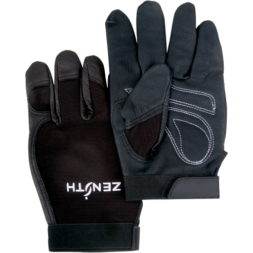 Gants pour m&eacute;canicien ZM300, Paume Cuir fleur, Taille T-Grand St. Lawrence Industrial & Safety Supply