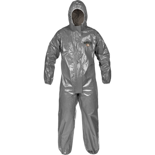 ChemMax 3 Coveralls, Small, Grey St. Lawrence Industrial & Safety Supply