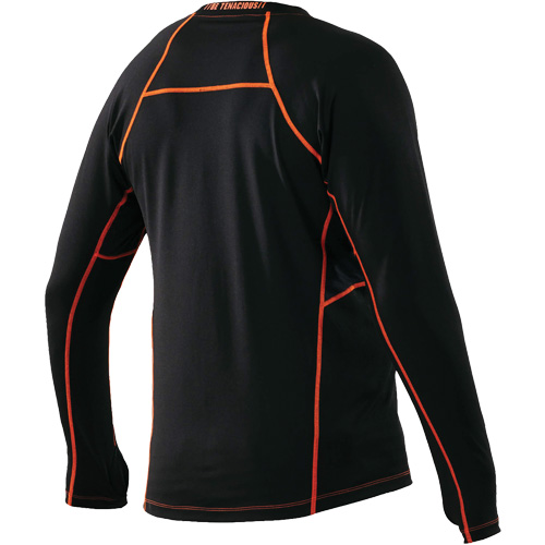 Maillots thermiques &agrave; manches longues, Hommes, Moyen, Noir St. Lawrence Industrial & Safety Supply