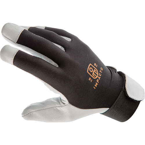 Anti-Vibration Air Glove&reg;, Size Medium, Pearl Leather Palm St. Lawrence Industrial & Safety Supply