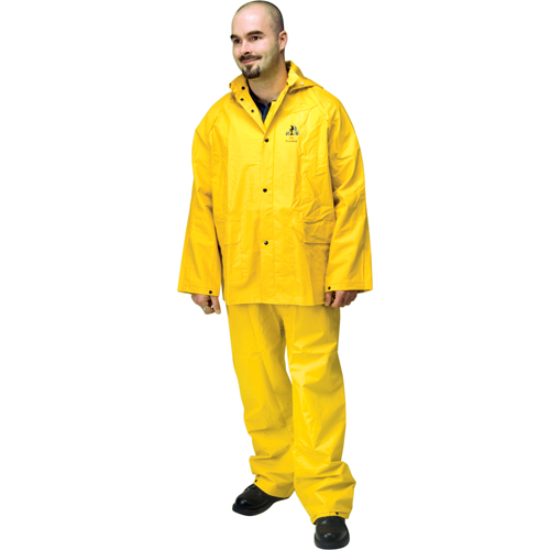 V&ecirc;tement imperm&eacute;able r&eacute;sistant aux flammes RZ500, 2T-Grand, Jaune St. Lawrence Industrial & Safety Supply