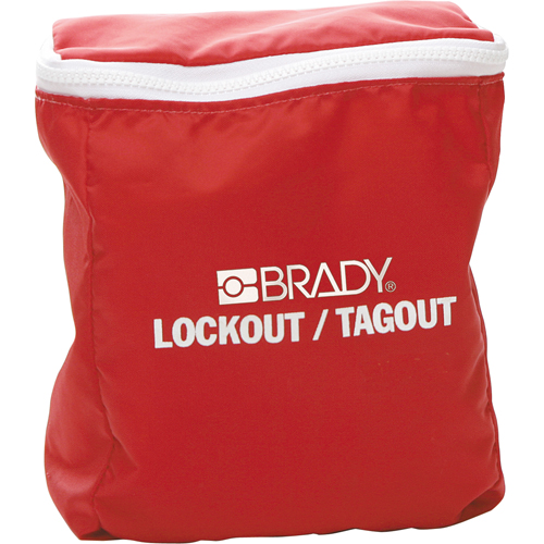 Grande pochette pour mat&eacute;riel de verrouillage, Ensemble Espace clos St. Lawrence Industrial & Safety Supply