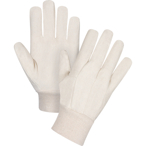 Cotton Canvas Gloves, 12 oz., Large St. Lawrence Industrial & Safety Supply