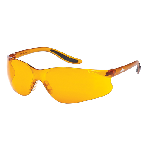 Z500 Series Safety Glasses, Orange Lens, Anti-Scratch, ANSI Z87+/Meets/Exceeds CSA Z94.3 St. Lawrence Industrial & Safety Supply