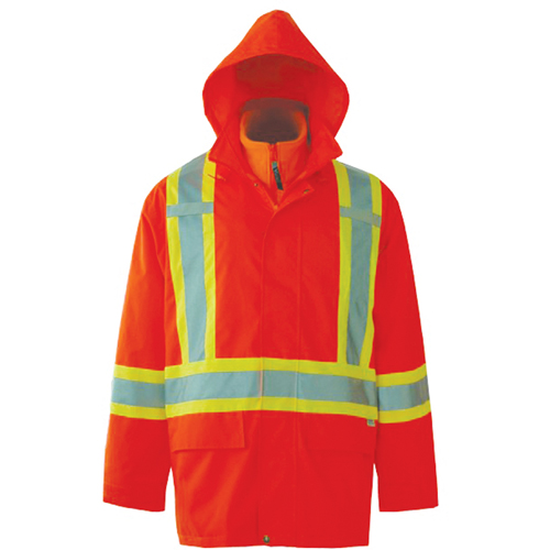 Journeyman 3-in-1 Safety Jackets, Polyester, High Visibility Orange, Small St. Lawrence Industrial & Safety Supply