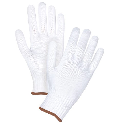 Gants tricot&eacute;s sans couture, Polyester, Calibre 10, Grand St. Lawrence Industrial & Safety Supply