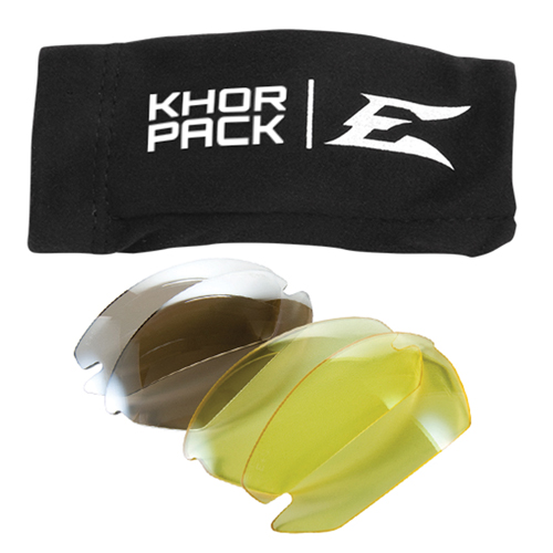 Lentilles de rechange pour les lunettes de s&eacute;curit&eacute; Khor, Antibu&eacute;e/anti-&eacute;gratignures, Transparent, Khor St. Lawrence Industrial & Safety Supply
