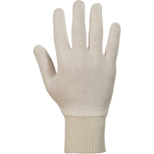 Superior&reg; ML80K Knit Gloves, One Size, White, Unlined, Knit Wrist St. Lawrence Industrial & Safety Supply