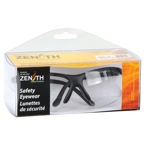 Z1800 Series Reader Safety Glasses, Anti-Scratch, Clear, 1.0 Diopter St. Lawrence Industrial & Safety Supply