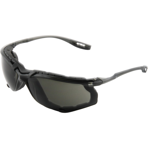 Virtua Safety Glasses with Foam Gasket, Grey/Smoke Lens, Anti-Fog, ANSI Z87+/Meets/Exceeds CSA Z94.3 St. Lawrence Industrial & Safety Supply
