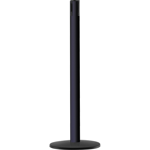 Advance TensaBarrier&reg; - Receiver Post, 36" High, Black St. Lawrence Industrial & Safety Supply