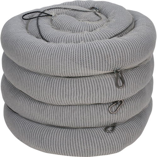 Sorbent Boom, Universal, 10' L x 5" W, 26 gal. Absorbancy, 4 /Pack St. Lawrence Industrial & Safety Supply