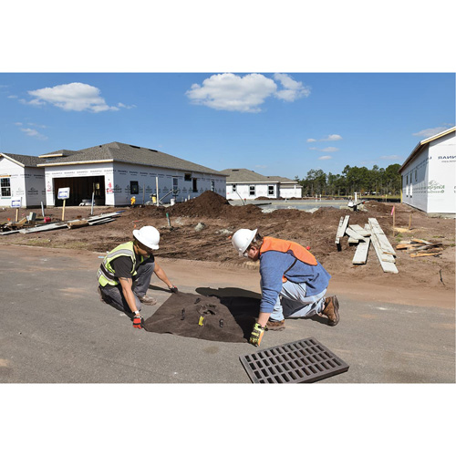 Plus Ultra-Drain Guard&reg; Catch Basin Insert, Oil & Sediment, 48" L x 36" W St. Lawrence Industrial & Safety Supply