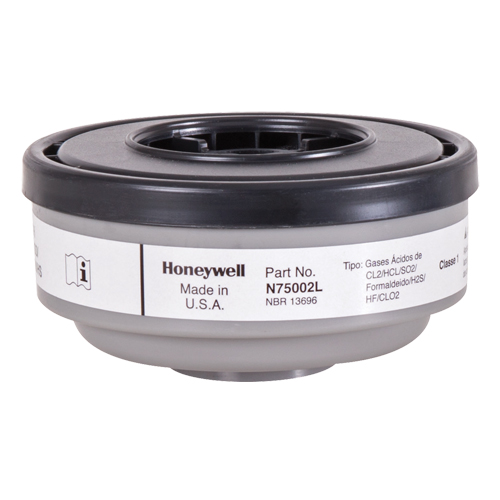 North&reg; N Series Respirator Cartridges, Gas/Vapour Cartridge, Acid Gas St. Lawrence Industrial & Safety Supply