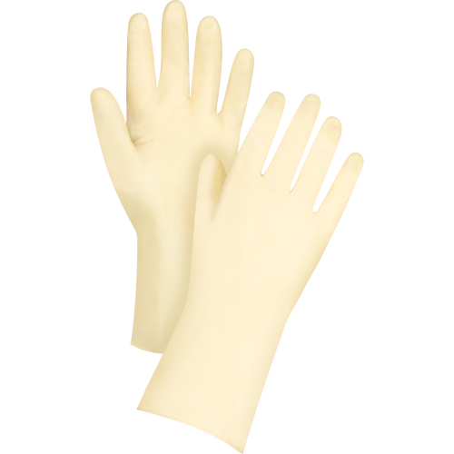Gants de conserverie, Taille 9, 12" lo, Latex, 18 mils St. Lawrence Industrial & Safety Supply