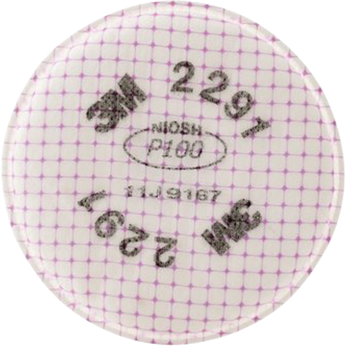 Pr&eacute;filtres pour respirateurs S&eacute;rie 2200, Filtre contre les particules, Filtre P100 St. Lawrence Industrial & Safety Supply