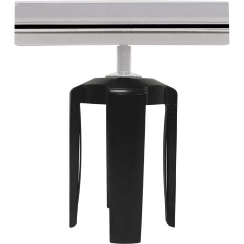 Tensabarrier&reg; Sign Bracket with Adapter, Black St. Lawrence Industrial & Safety Supply