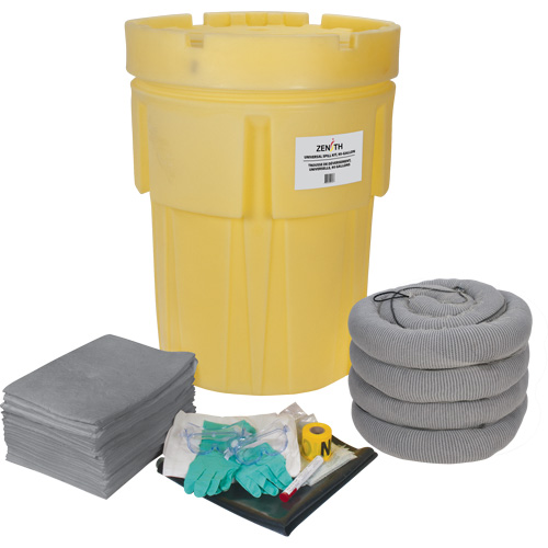 Spill Kit, Universal, Drum, 95 US gal. Absorbancy St. Lawrence Industrial & Safety Supply