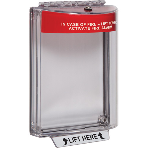 Couvercles pour alertes d'incendie Universal Stopper, Encastr&eacute; St. Lawrence Industrial & Safety Supply