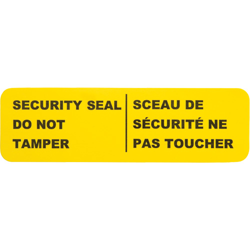 Security Seals, 2-1/2" St. Lawrence Industrial & Safety Supply