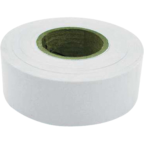Flagging Tape, 1.2" W x 300' L, White St. Lawrence Industrial & Safety Supply