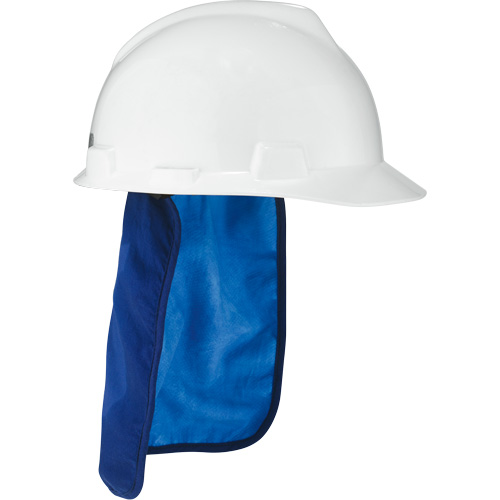 Tampon et voile pour le cou refroidissants pour casque de s&eacute;curit&eacute; Chill-Its 6717CT, Bleu St. Lawrence Industrial & Safety Supply