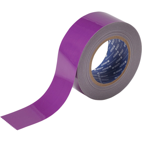 Ruban de marquage pour planchers ToughStripe, 2" x 100', Polyester, Mauve St. Lawrence Industrial & Safety Supply