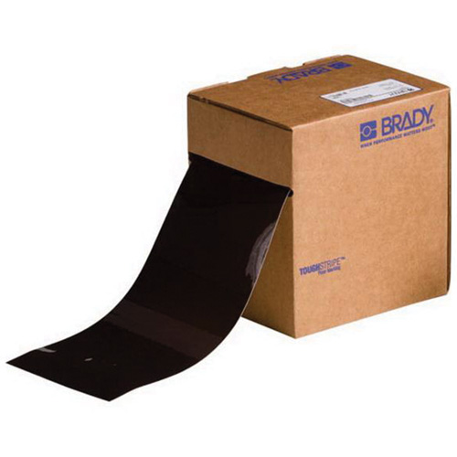 Ruban de marquage pour planchers ToughStripe, 4" x 100', Polyester, Brun St. Lawrence Industrial & Safety Supply