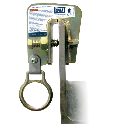 Ancrage pour plaque en acier DBI-SALA, Boulonn&eacute;, Usage Temporaire St. Lawrence Industrial & Safety Supply