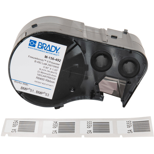 Low Temperature Label Maker Cartridge, Black St. Lawrence Industrial & Safety Supply