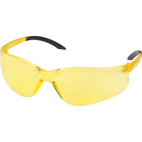 Lunettes de s&eacute;curit&eacute; s&eacute;rie Z2400, Lentille Ambr&eacute;e, Anti-&eacute;gratignures, ANSI Z87+/R&eacute;pond ou surpasse la norme CSA Z94.3 St. Lawrence Industrial & Safety Supply
