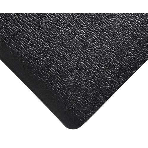Tapis Deluxe Soft Step No 444, Rugueux, 3' x 5' x 5/8", Noir, &eacute;ponge en PVC St. Lawrence Industrial & Safety Supply