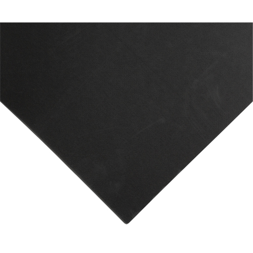 Electrically Conductive Mat No.785, 3' W x 5' L x 3/32" T, PVC, Smooth, Black St. Lawrence Industrial & Safety Supply