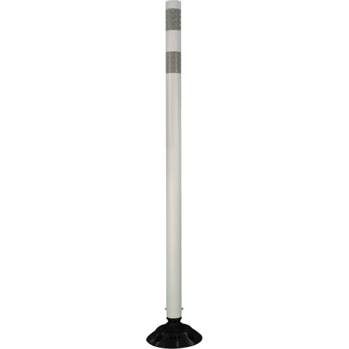 Impact Resistant Delineator, 36" H, White St. Lawrence Industrial & Safety Supply