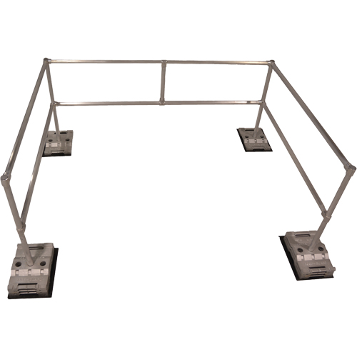 Syst&egrave;me RoofGuard classique - Trousses emball&eacute;es, Aluminium, 72" la x 108" lo x 42" ha St. Lawrence Industrial & Safety Supply