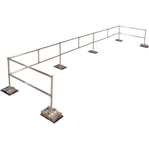 RoofGuard Classic System - Packaged Kits, Aluminum, 72" W x 324" L x 42" H St. Lawrence Industrial & Safety Supply
