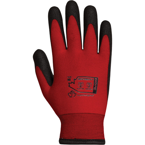Gants doubl&eacute;s pour l'hiver Dexterity, 11/2T-Grand, R&ecirc;vetement PVC, Calibre 15, Enveloppe en Nylon St. Lawrence Industrial & Safety Supply