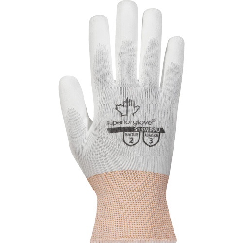 Superior Touch&reg; Coated Gloves, 6/X-Small, Polyurethane Coating, 13 Gauge, Polyester Shell St. Lawrence Industrial & Safety Supply