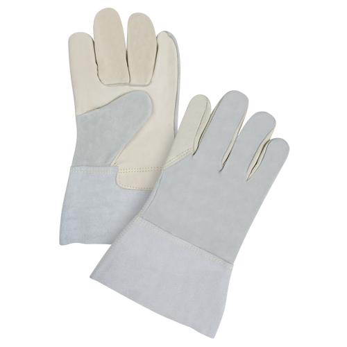 Gants de travail de premi&egrave;re qualit&eacute; &agrave; dos refendu, T-Grand, Paume en Cuir fleur de vache St. Lawrence Industrial & Safety Supply