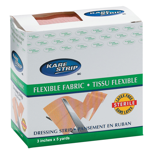 Dynamic Elastic Dressing Bandage, Rectangular/Square, 180", Cloth/Fabric, Non-Sterile St. Lawrence Industrial & Safety Supply